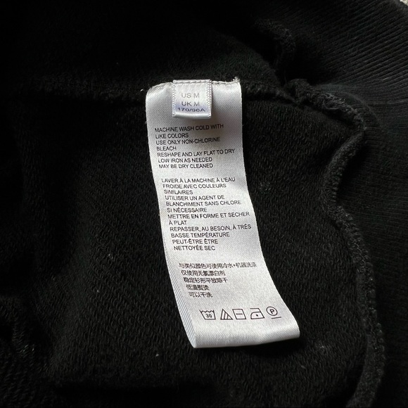Anthropologie Sweatshirt, M/S, Black - Picture 6 of 8